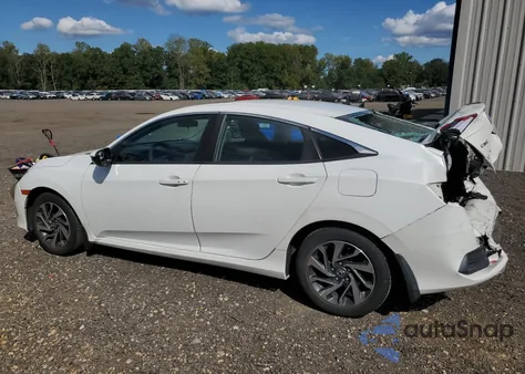 2016 Honda Civic Ex z USA, uszkodzony, nr VIN 2HGFC2F80GH574115
